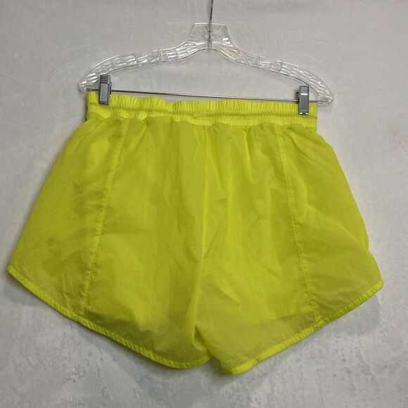 Gymshark Pulse 2 In 1 Women's Lined Neon Yellow Athletic Shorts Size Medium NWOT - Picture 7 of 16